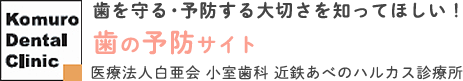 歯を守る・予防する大切さを知ってほしい！歯の予防サイト