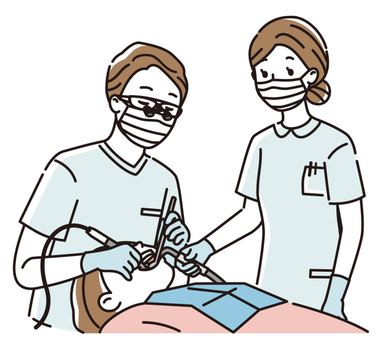 被せ物・詰め物の治療の流れ