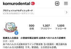 インスタグラム投稿500件達成！