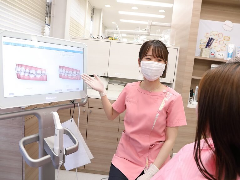 矯正歯科専門の歯科衛生士も在籍