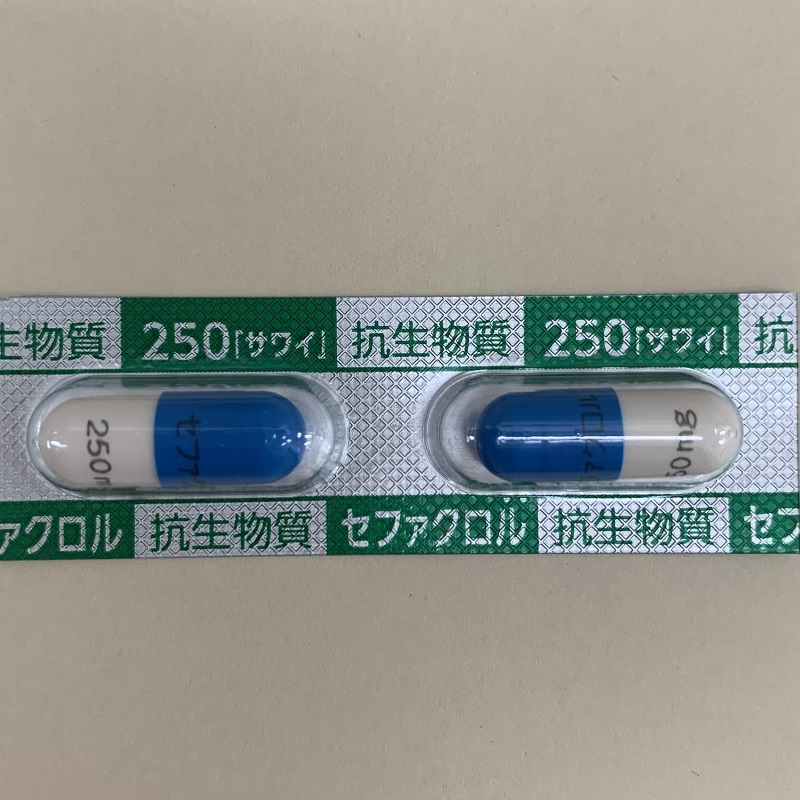 セファクロカプセル（セフェム系抗生物質）